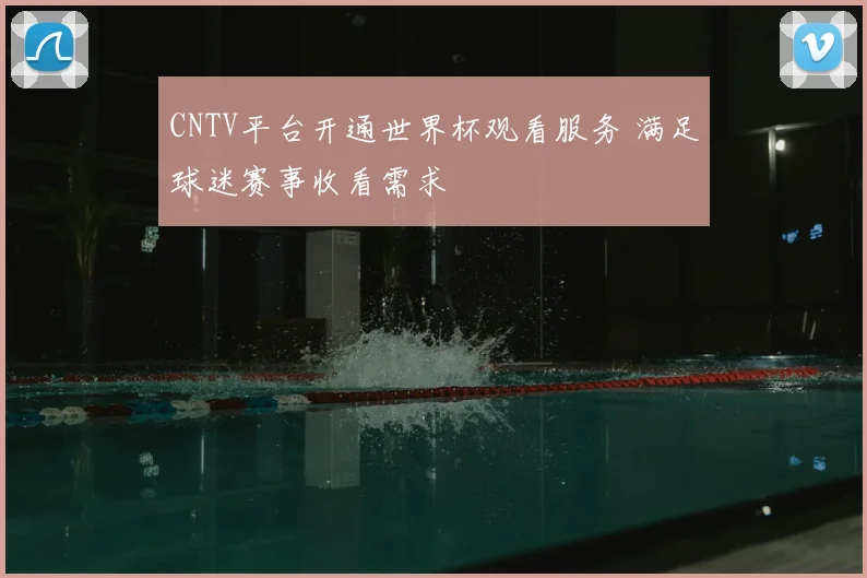 CNTV平台开通世界杯观看服务 满足球迷赛事收看需求