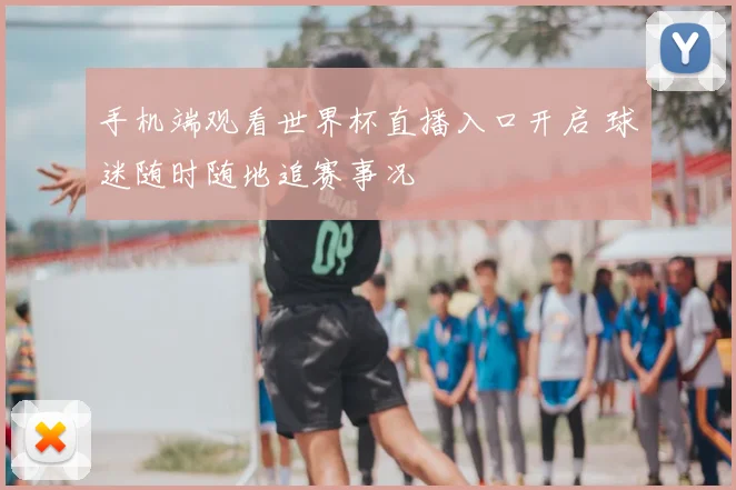 手机端观看世界杯直播入口开启 球迷随时随地追赛事况